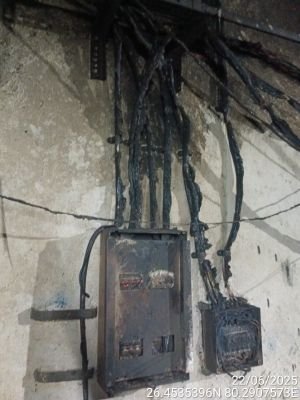 Fire Affected Stock of Machinery & Building